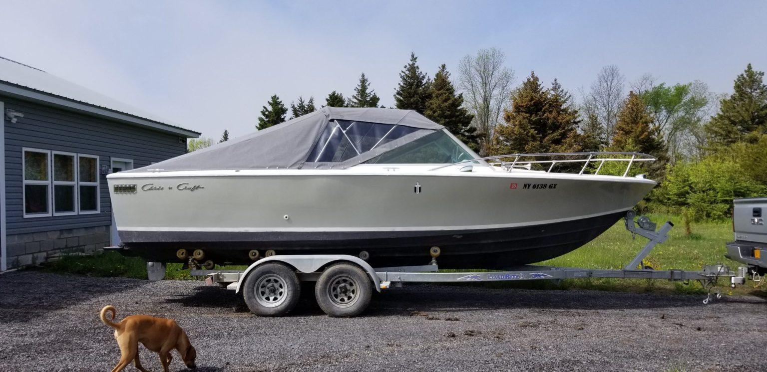 Boat Canvas in the Thousand Islands region of upstate New York.